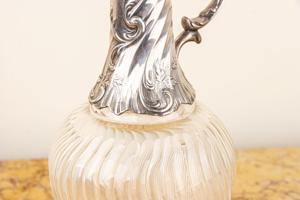 Антикварний графін Gallia metal