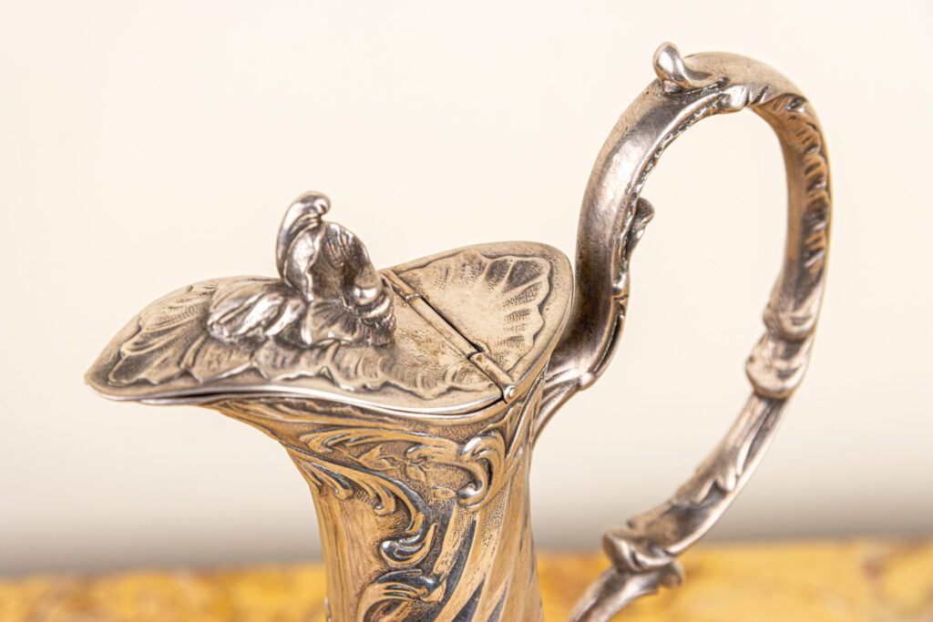 Антикварний графін Gallia metal