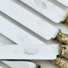 Антикварний набір ножів для закусок Boulenger Paris