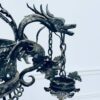 Антикварна люстра у стилі Неоготика