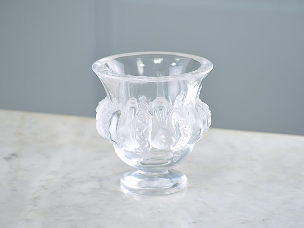 Вінтажна ваза Lalique „Dampierre“