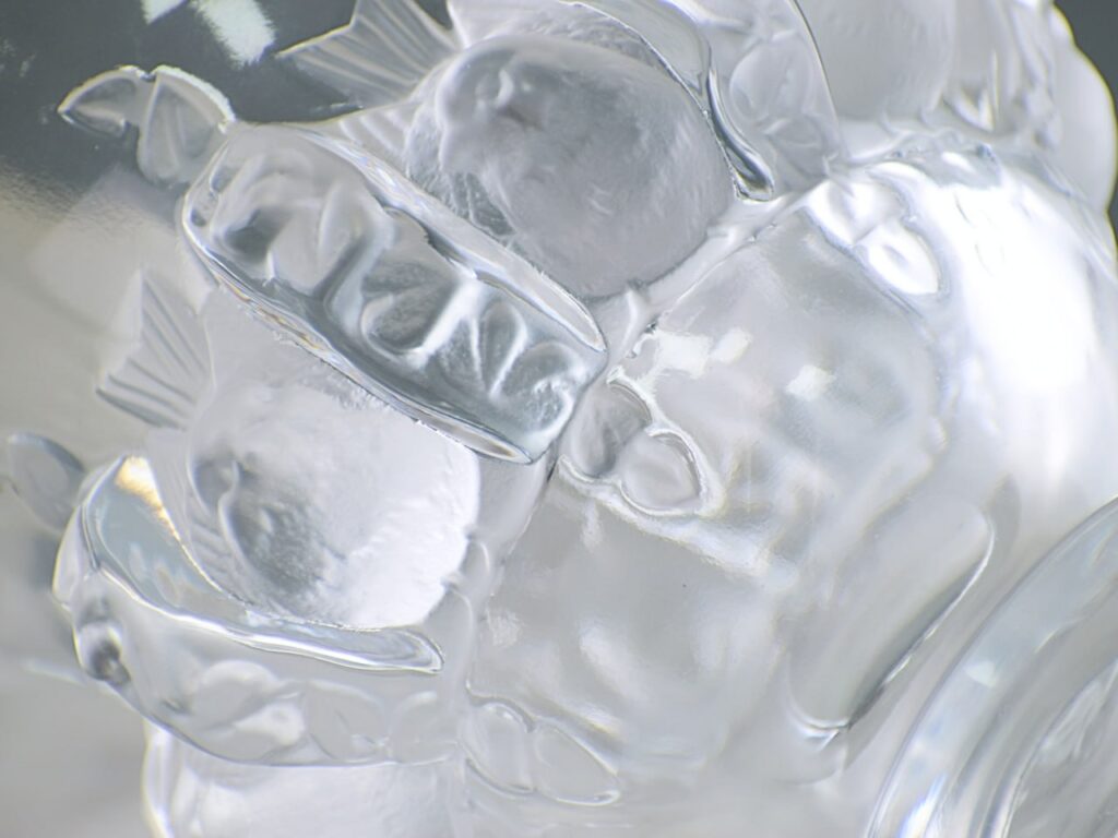 Вінтажна ваза Lalique „Dampierre“