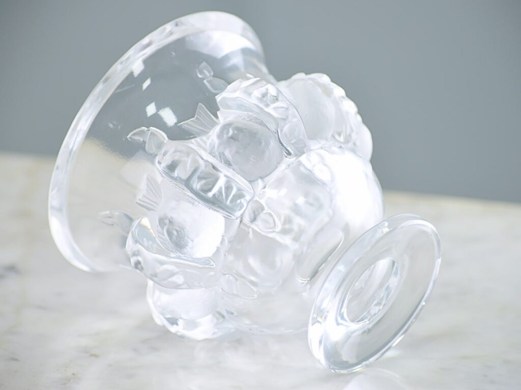 Вінтажна ваза Lalique „Dampierre“