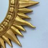 Вінтажне дзеркало „Сонце“ у стилі Голлівудського регентства