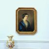 Жіночий портрет авторства Emma Jeannette Risler-Рuerarii (1836-1924)