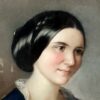 Жіночий портрет авторства Emma Jeannette Risler-Рuerarii (1836-1924)