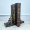 Антикварні тримачі для книг «Вівчарки» у стилі Ар-деко