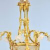 Антикварна люстра з кришталем у стилі Людовика XVI