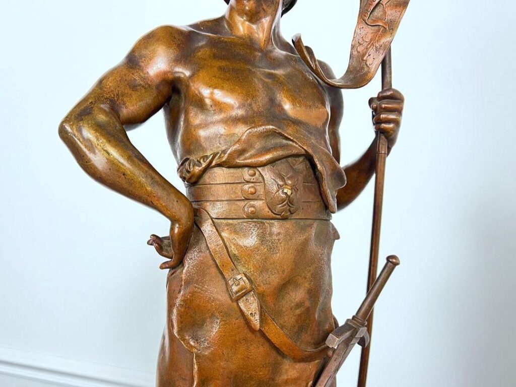 Антикварна скульптура «PATRIA» E. PICAULT