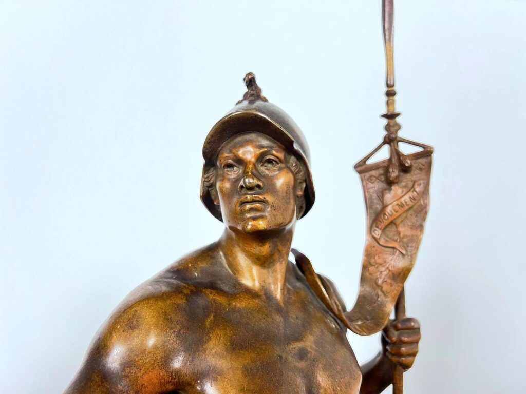 Антикварна скульптура «PATRIA» E. PICAULT