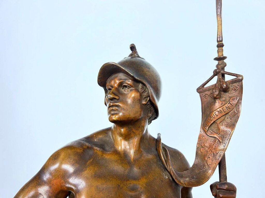Антикварна скульптура «PATRIA» E. PICAULT