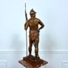 Антикварна скульптура «PATRIA» E. PICAULT
