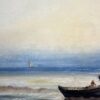 Антикварний живопис «Прибережний пейзаж», Еміль Годшо (Godchaux)