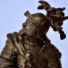 Антикварна шпіатрова скульптура «Лицар»