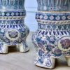 Пара китайських інтер'єрних ваз