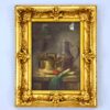 Антикварний живопис «Кухонний натюрморт»