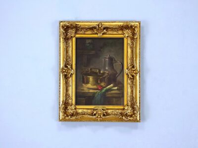Антикварний живопис «Кухонний натюрморт»
