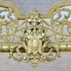 Антикварний камінний екран з бронзи в стилі Неоренесансу
