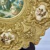 Антикварна декоративна таріль у стилі Рококо