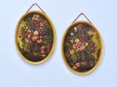 Антикварні квіткові натюрморти