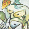 Літографія «Femme nue au bonnet turc» (авторства П. Пікассо)