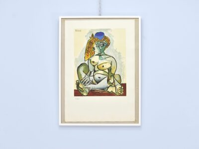 Літографія «Femme nue au bonnet turc» (авторства П. Пікассо)