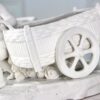 Антикварна вазочка-фігурка Купідона з кошиками