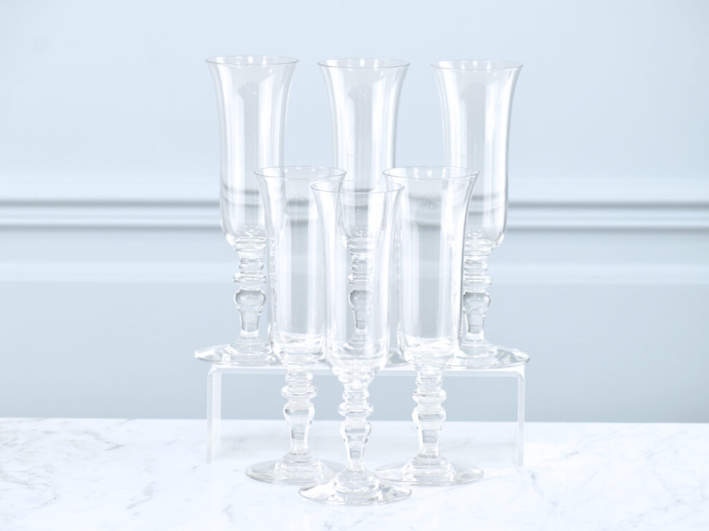Вінтажні кришталеві келихи Бакара (Baccarat)