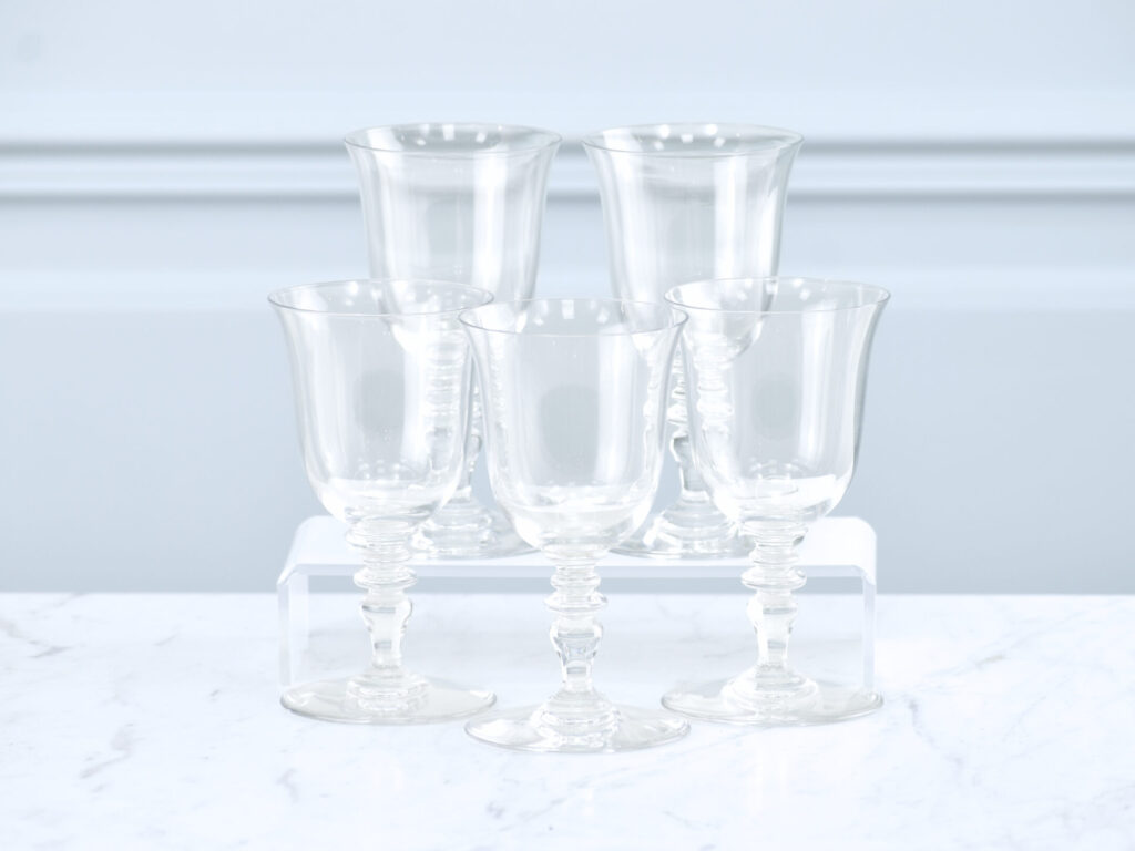 Вінтажні кришталеві келихи Бакара (Baccarat)