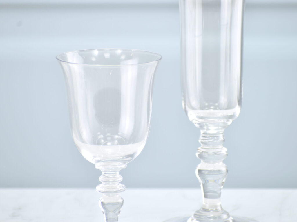 Вінтажні кришталеві келихи Бакара (Baccarat)