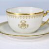 Фарфоровый чайный сервиз P.P. Limoges