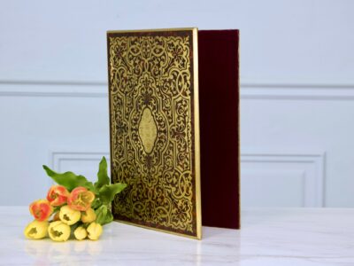 Антикварная папка для бумаг в стиле Буль (Boulle)