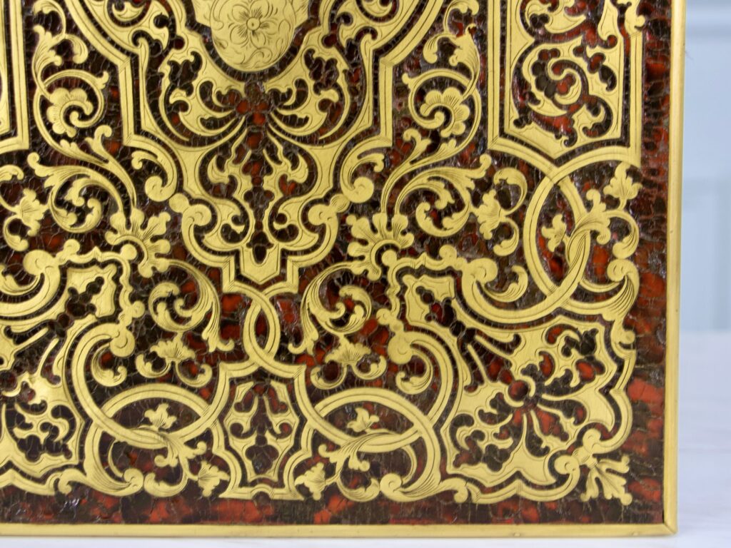 Антикварная папка для бумаг в стиле Буль (Boulle)