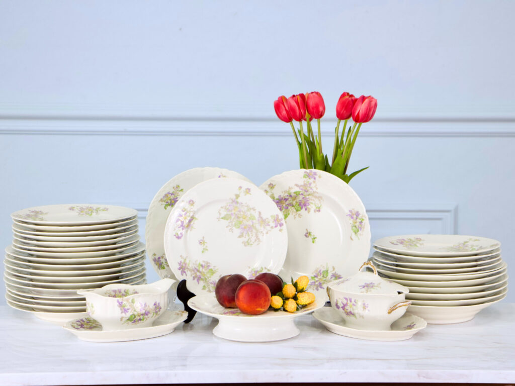 Антикварный фарфоровый сервиз GDA Limoges