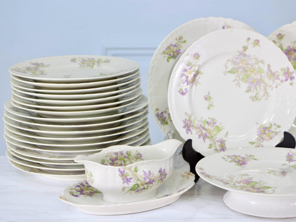 Антикварный фарфоровый сервиз GDA Limoges