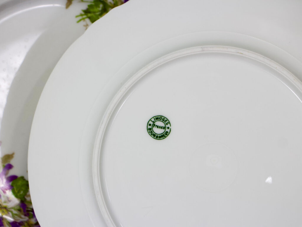 Антикварный фарфоровый сервиз GDA Limoges