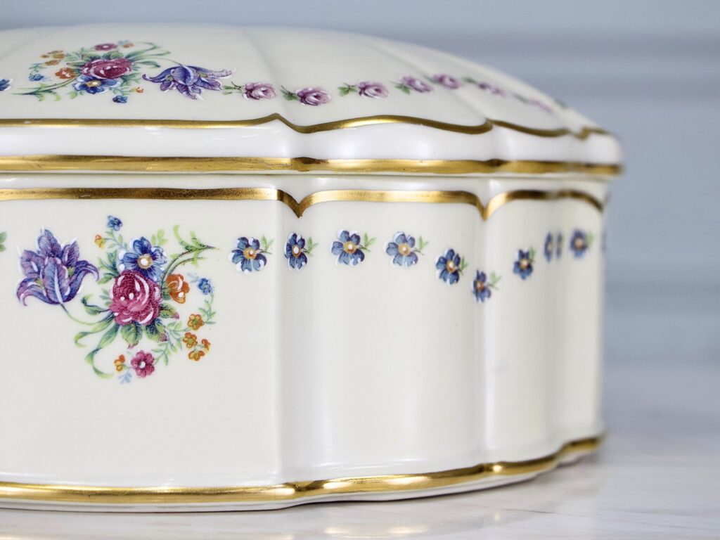 Винтажная шкатулка Лимож (Limoges)