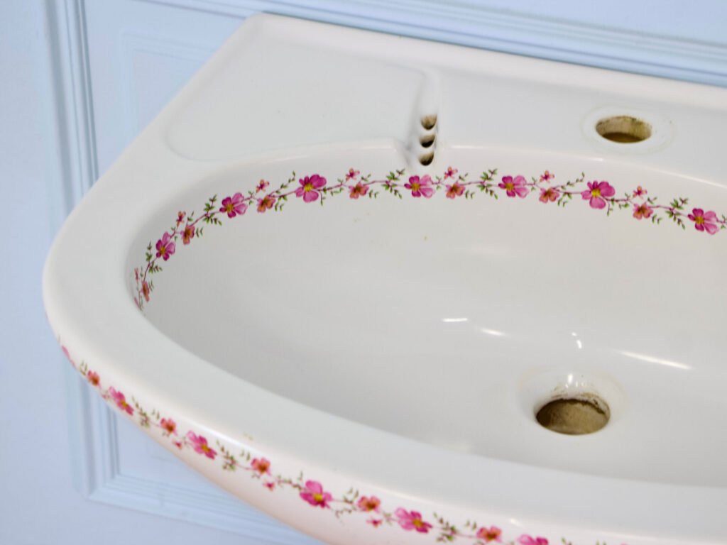 Вінтажний умивальник «Porcelaine de Paris»