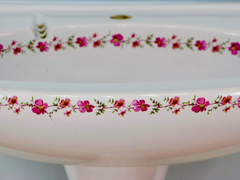 Вінтажний умивальник «Porcelaine de Paris»