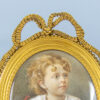 Антикварна мініатюра «Портрет дівчинки»