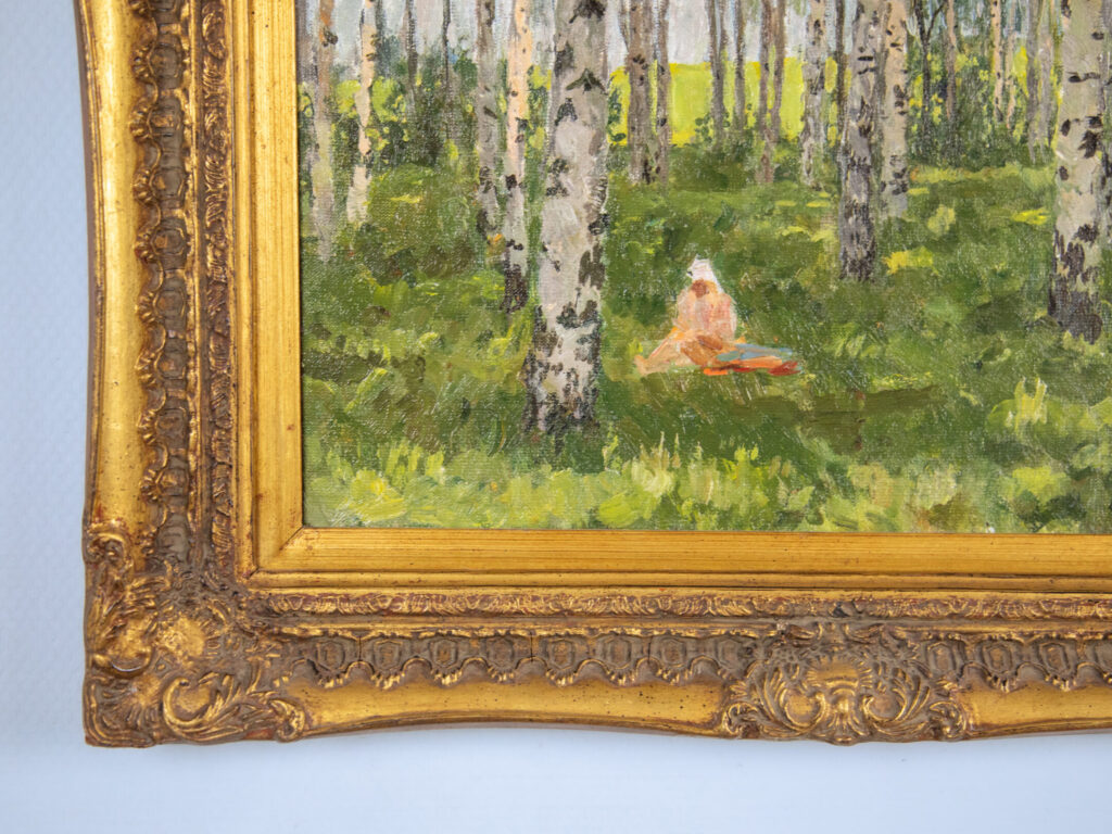 Олійний живопис «Березовий гай», Дар'їн Г. О.