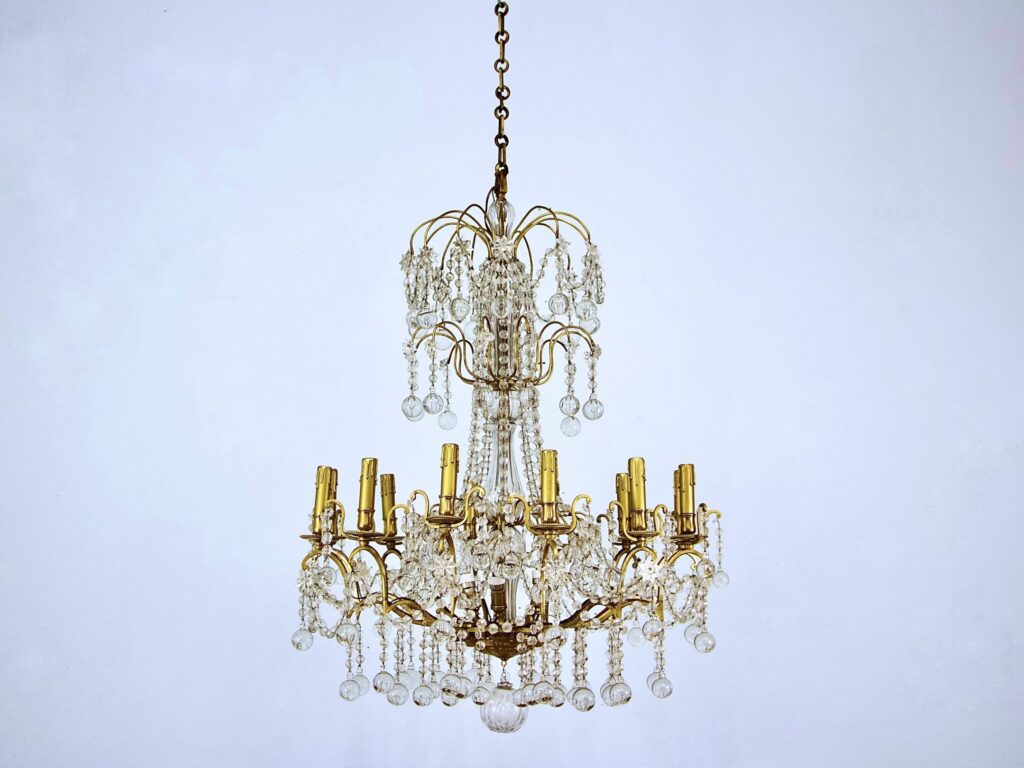 IMG_0764 Вінтажна кришталева люстра