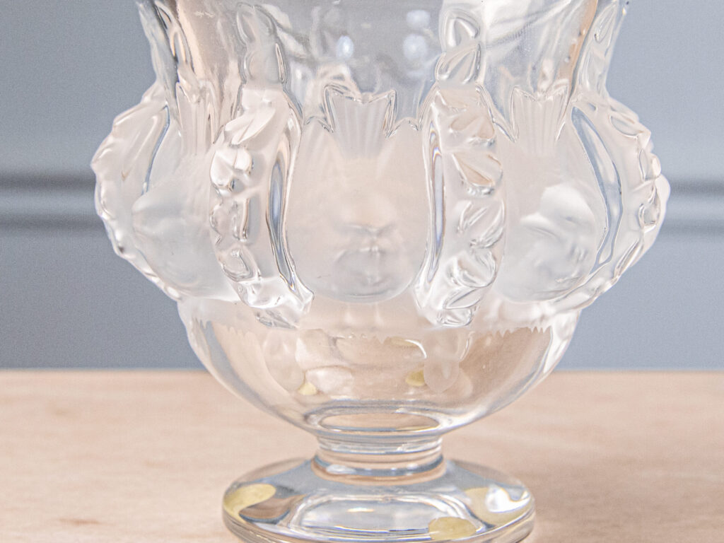 Вінтажна ваза Lalique «Dampierre»