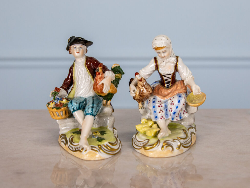 BN4A6035 – копія Антикварные фарфоровые статуэтки «Птичники», Potschappel (Потшапель)