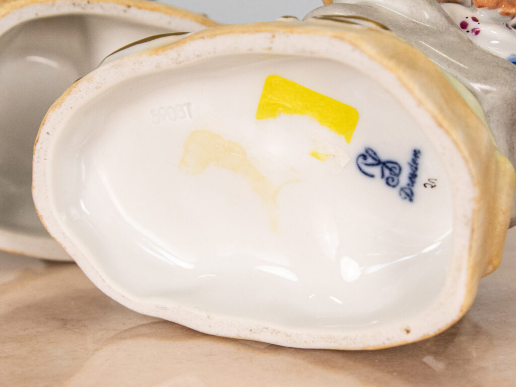 BN4A6041 – копія Антикварные фарфоровые статуэтки «Птичники», Potschappel (Потшапель)