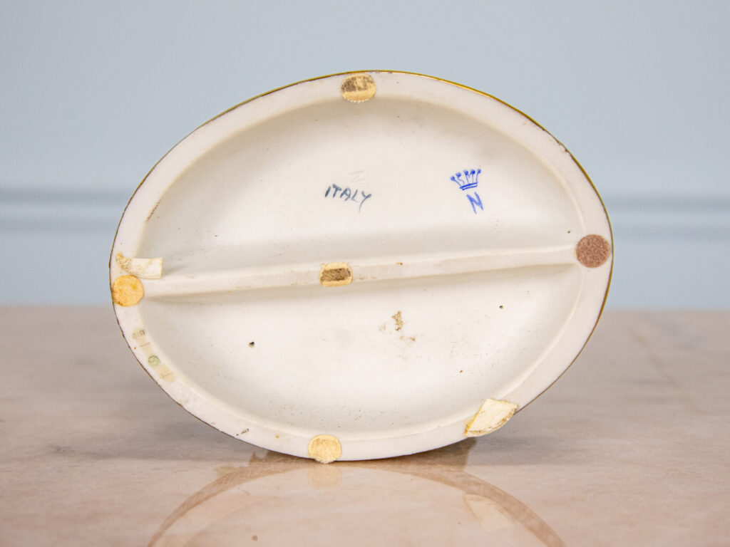 BN4A6062 Винтажная фарфоровая статуэтка Capodimonte