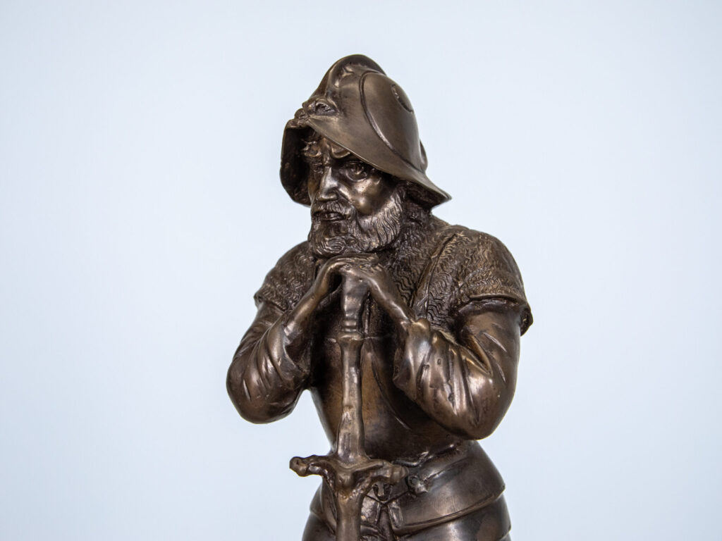 BN4A6066 Скульптура «Гвардієць в обладунках»