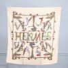 Винтажный шелковый платок Hermès Alphabet III