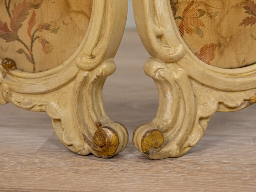 BN4A6540 Антикварная ширма в стиле Рококо