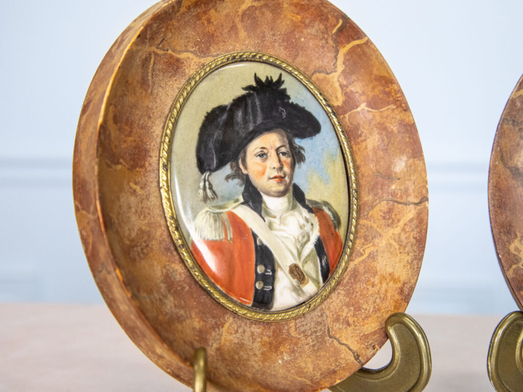 Миниатюрные портреты в рамках Meissen (Мейсен)